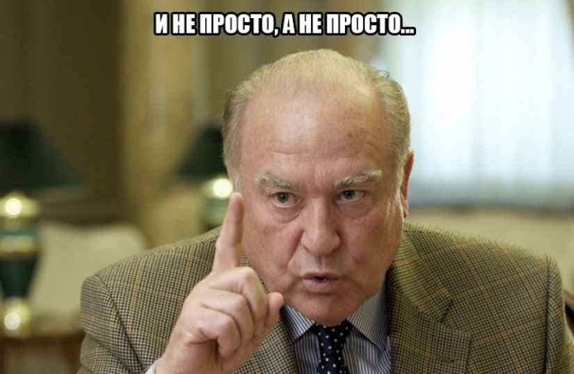 Chernomyrdin to everyone. And always, and everywhere Chernomyrdin to everyone. And always, and everywhere