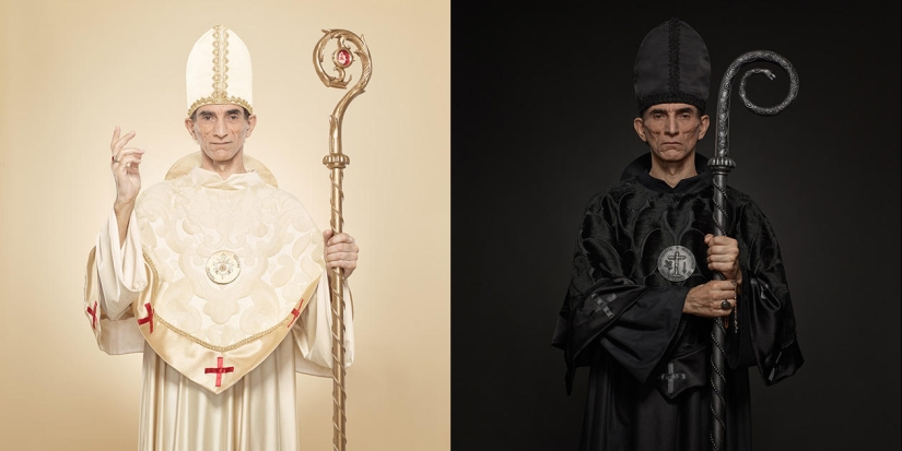 Chess faces by Francesco Ridolfi