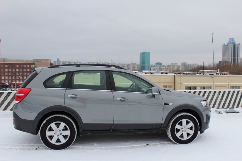 Chevrolet Captiva: winter olympics