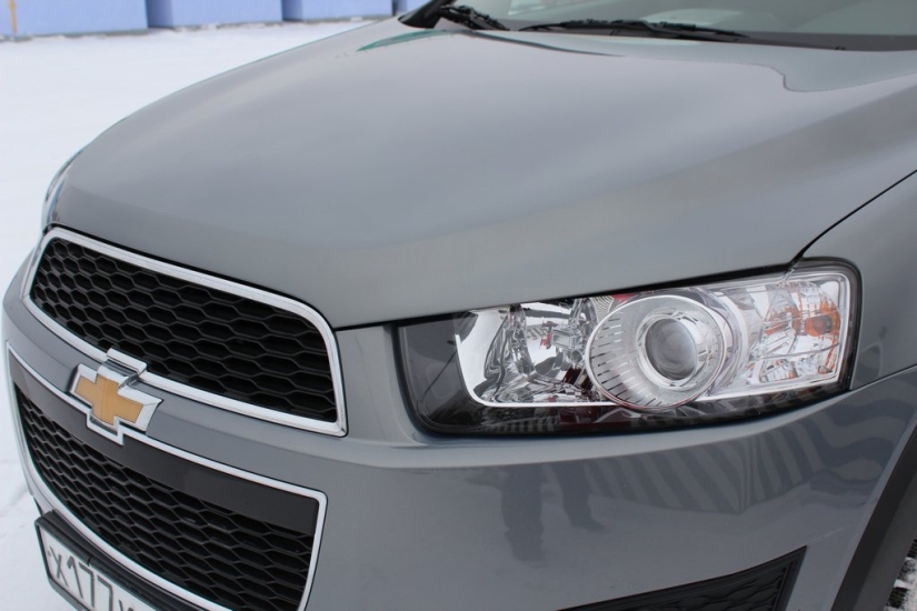 Chevrolet Captiva: winter olympics