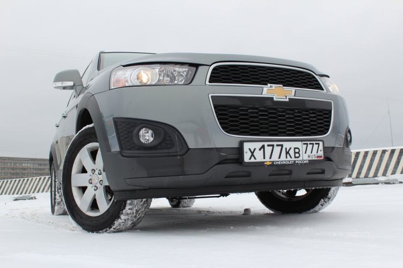 Chevrolet Captiva: winter olympics