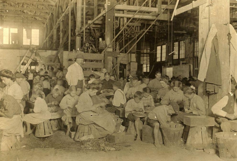 Child labor in America in the early 20th century