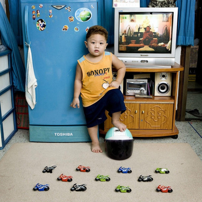 Children and their toys Children and their toys