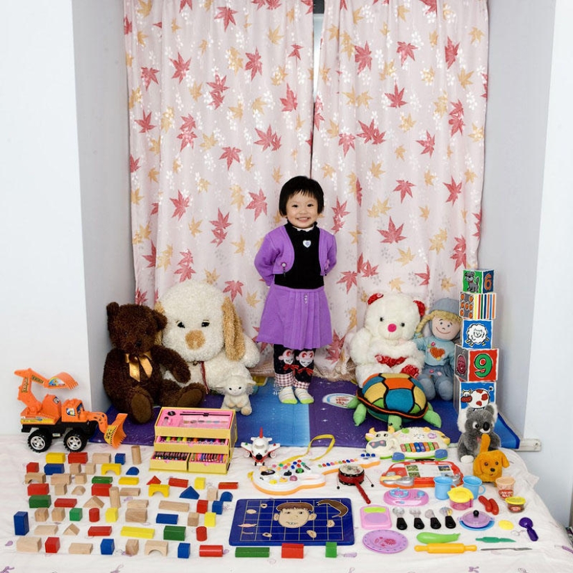 Children and their toys Children and their toys
