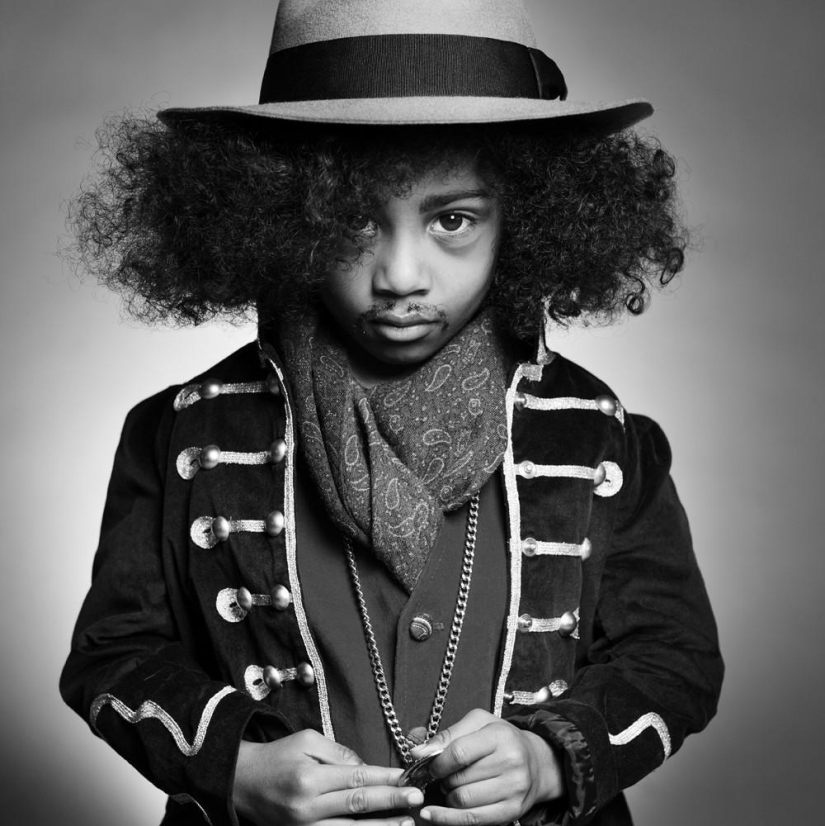 Children as icons of American culture and music