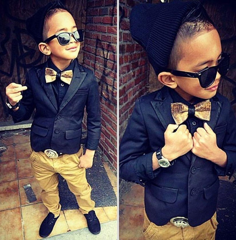 Children who are better dressed than you