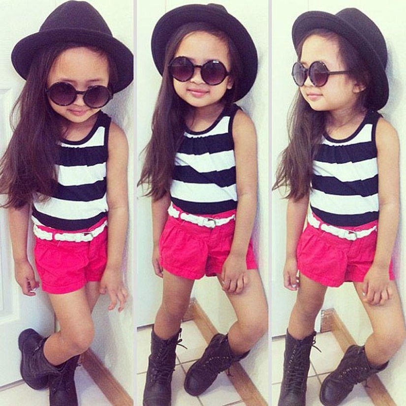 Children who are better dressed than you