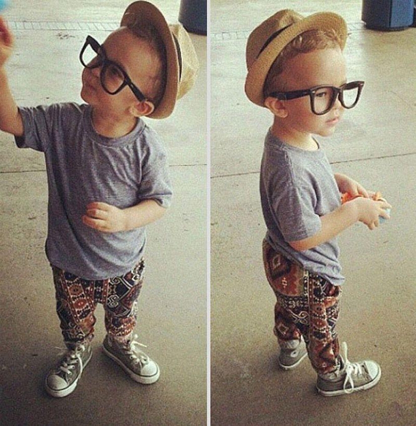 Children who are better dressed than you