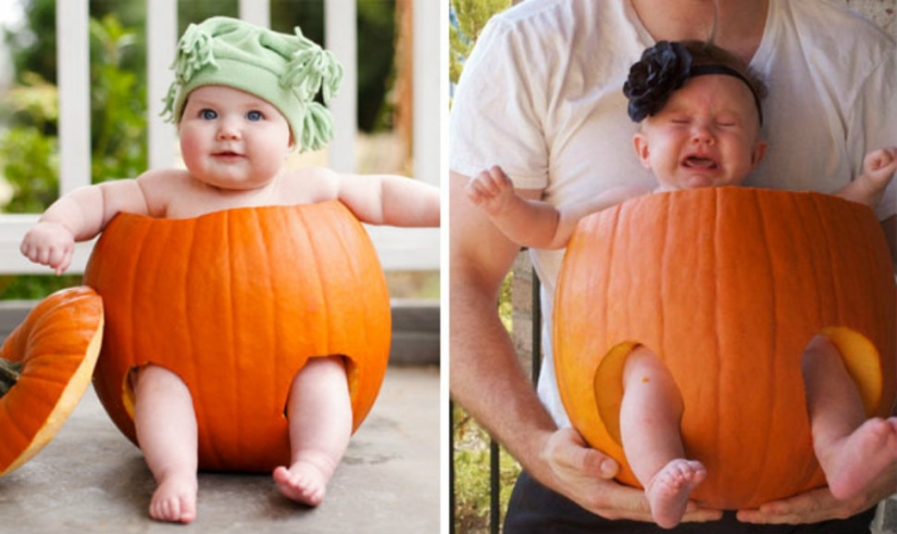 Children's photo shoots: expectations versus harsh reality Children's photo shoots: expectations versus harsh reality