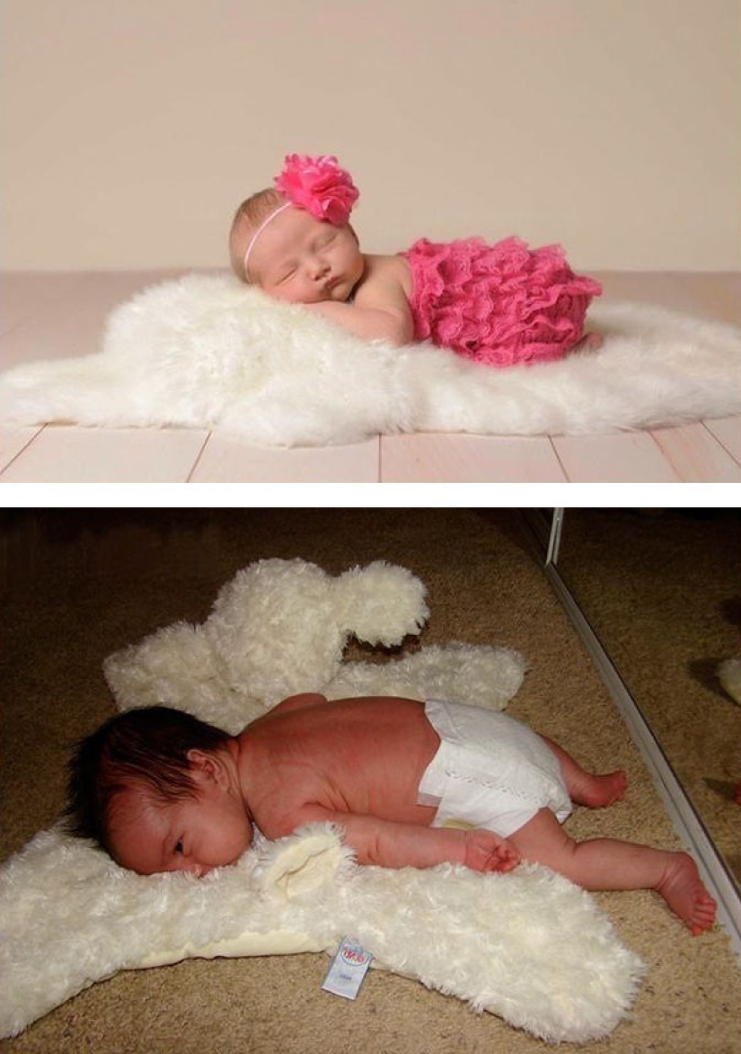 Children's photo shoots: expectations versus harsh reality Children's photo shoots: expectations versus harsh reality