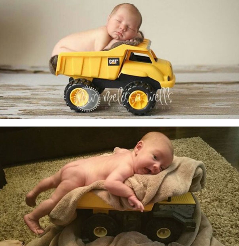 Children's photo shoots: expectations versus harsh reality Children's photo shoots: expectations versus harsh reality