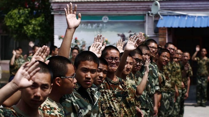 China fights internet addiction with drills China fights internet addiction with drills
