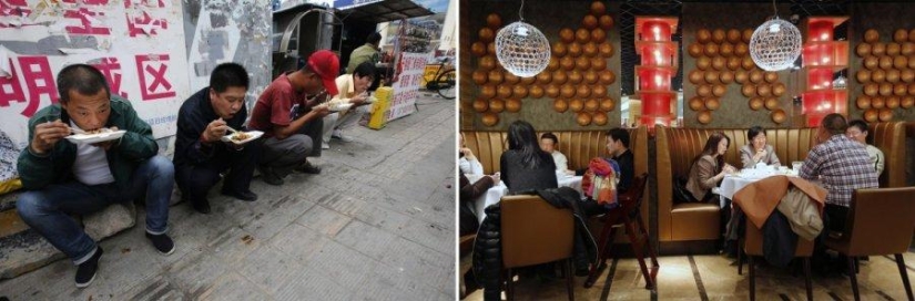 China&#39;s Social Contrasts: Poor and Rich