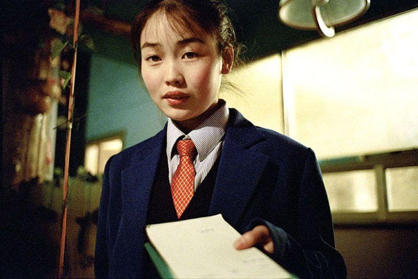 Chinese border between Russia and North Korea