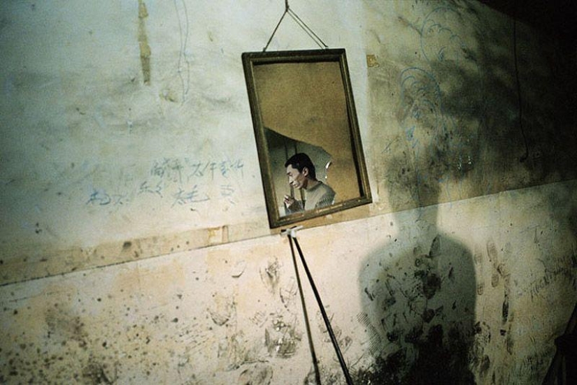 Chinese border between Russia and North Korea