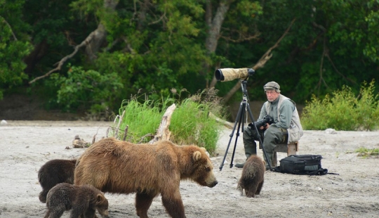 Cinco minutos en la vida de un fotógrafo de animales