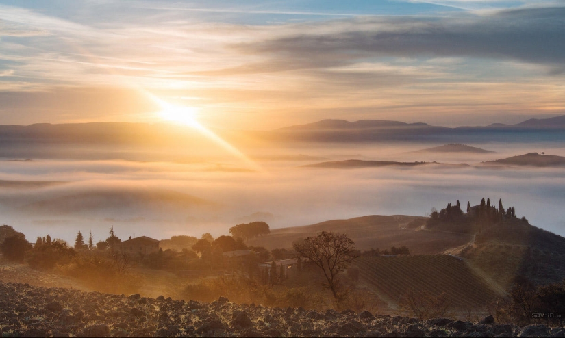 Cálido otoño en la Toscana Cálido otoño en la Toscana