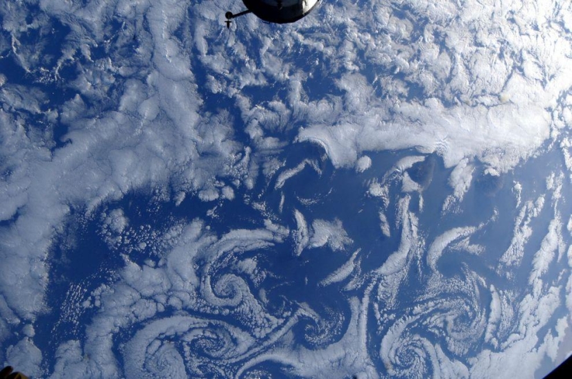 Clouds: View from space