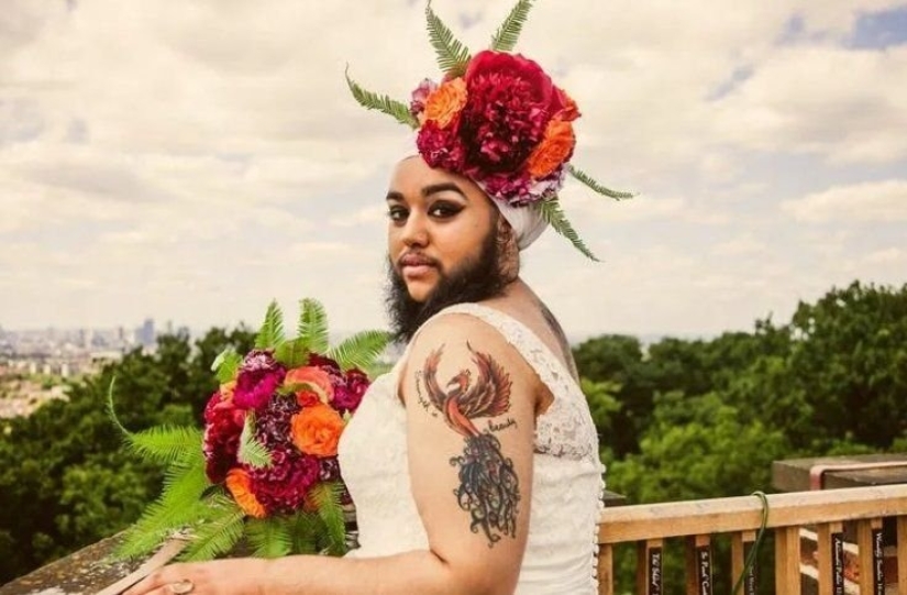 Cómo aceptarse: una chica con barba en marcos que no tiene miedo de mostrar a la sociedad Cómo aceptarse: una chica con barba en marcos que no tiene miedo de mostrar a la sociedad