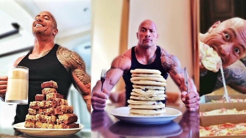 ¿Cómo come el actor más rico de Hollywood, Dwayne Johnson?
