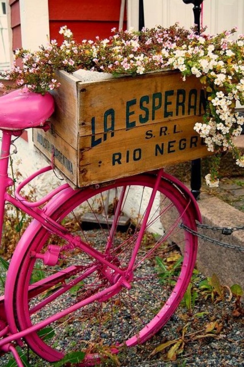 Cómo crear un macizo de flores hermoso e inusual a partir de materiales improvisados: 20 ejemplos