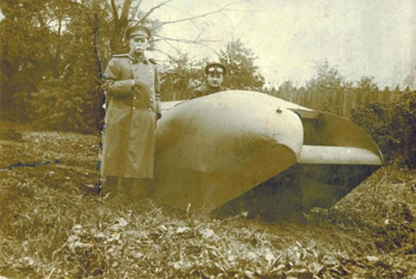 ¿Cómo era el primer tanque ruso "Vezdekhod"? ¿Cómo era el primer tanque ruso "Vezdekhod"?