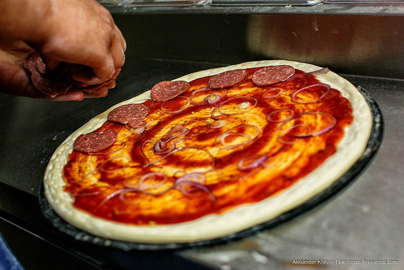 Cómo funciona el servicio de entrega de pizza