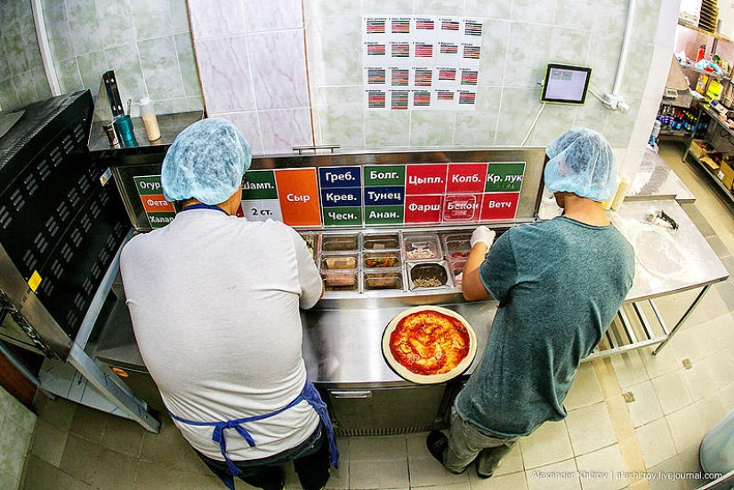 Cómo funciona el servicio de entrega de pizza
