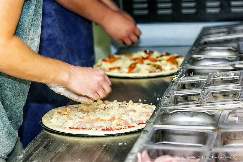 Cómo funciona el servicio de entrega de pizza