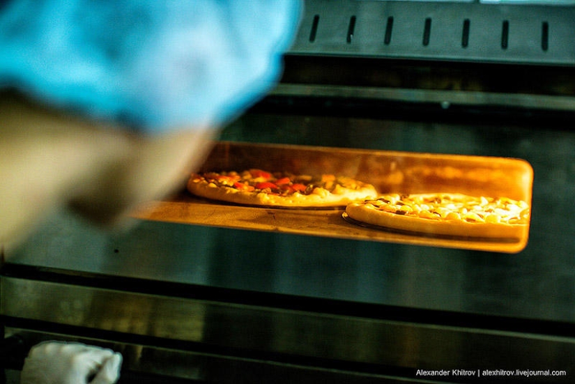 Cómo funciona el servicio de entrega de pizza