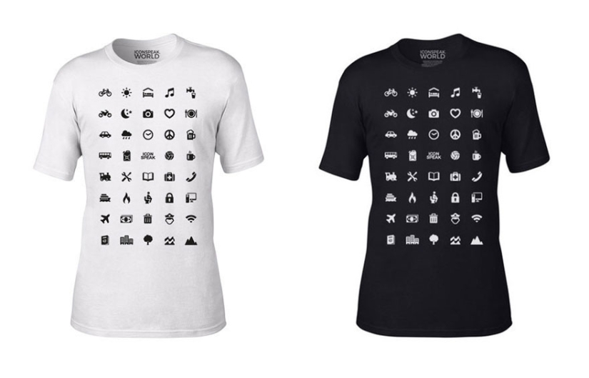 Cómo hablar todos los idiomas del mundo con una camiseta inusual