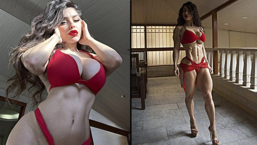 Cómo los impresionantes abdominales hicieron de la británica Maya Abu Rufael una celebridad