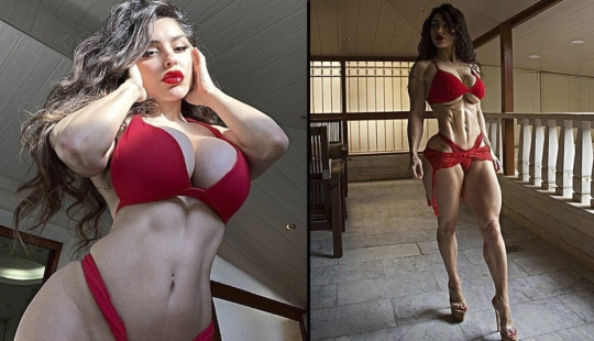 Cómo los impresionantes abdominales hicieron de la británica Maya Abu Rufael una celebridad
