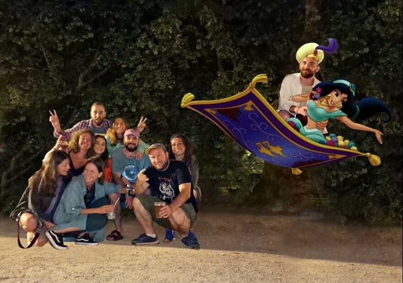 Cómo nuestro amigo una vez fue a la luna - 12 divertidas manipulaciones de fotos que hicimos Cómo nuestro amigo una vez fue a la luna - 12 divertidas manipulaciones de fotos que hicimos