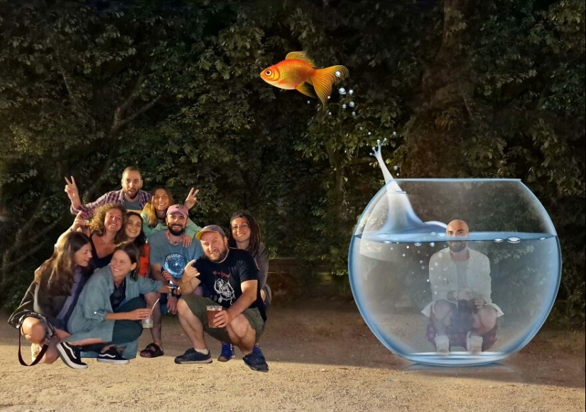 Cómo nuestro amigo una vez fue a la luna - 12 divertidas manipulaciones de fotos que hicimos Cómo nuestro amigo una vez fue a la luna - 12 divertidas manipulaciones de fotos que hicimos