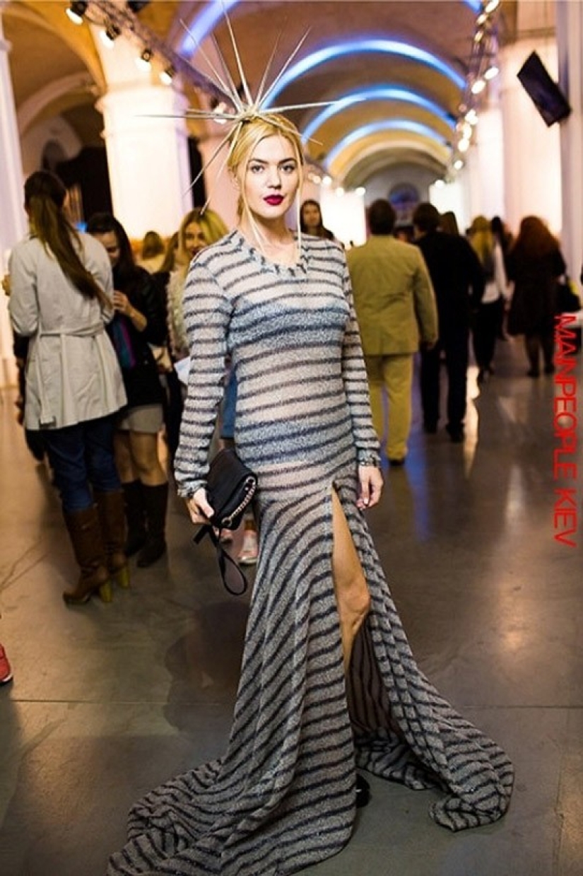 Cómo pasan el rato y qué visten en la Semana de la Moda de Kiev