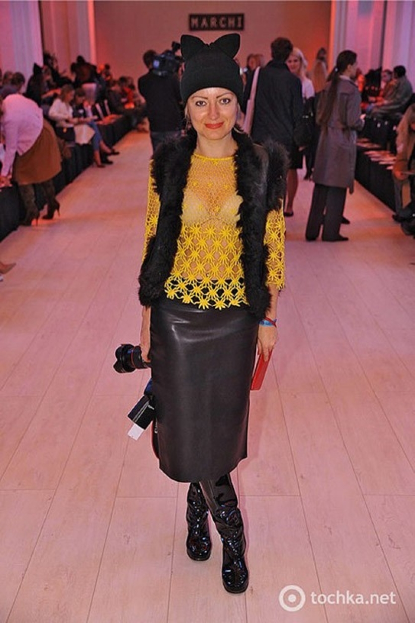 Cómo pasan el rato y qué visten en la Semana de la Moda de Kiev