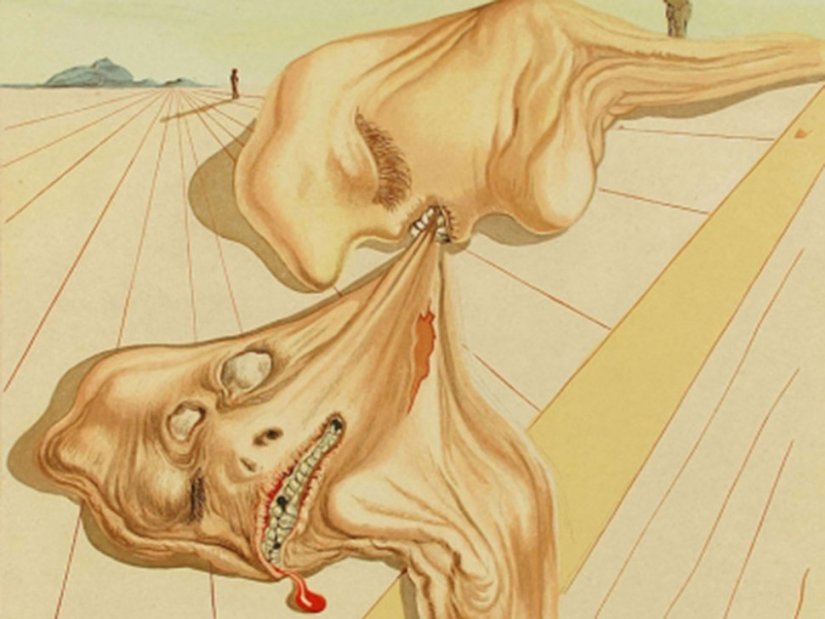 Cómo Salvador Dalí descendió al Infierno de Dante