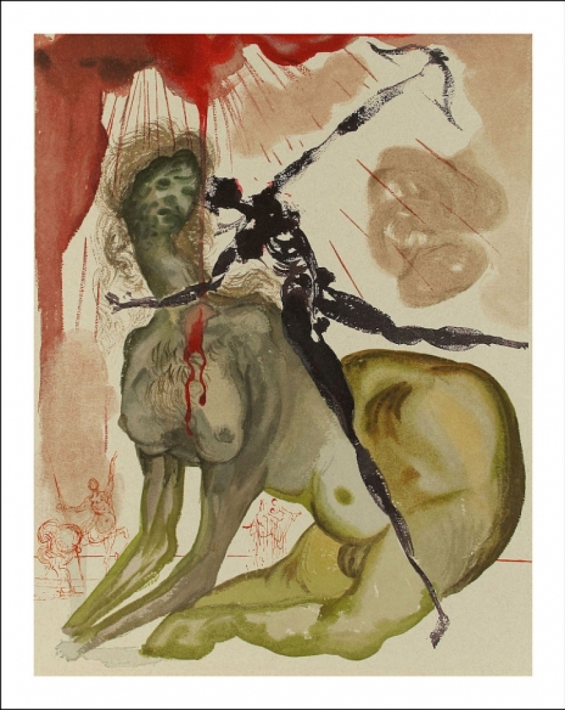 Cómo Salvador Dalí descendió al Infierno de Dante