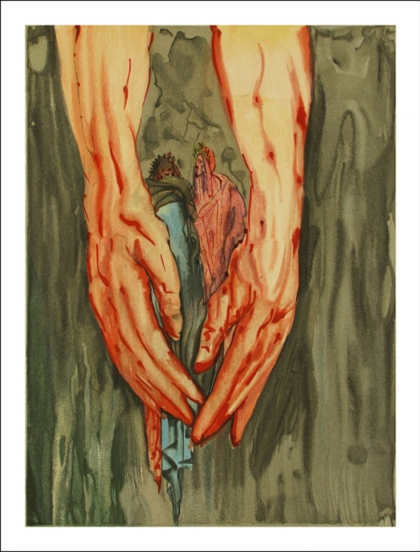 Cómo Salvador Dalí descendió al Infierno de Dante