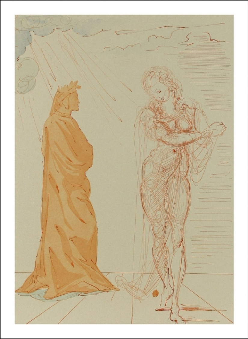 Cómo Salvador Dalí descendió al Infierno de Dante