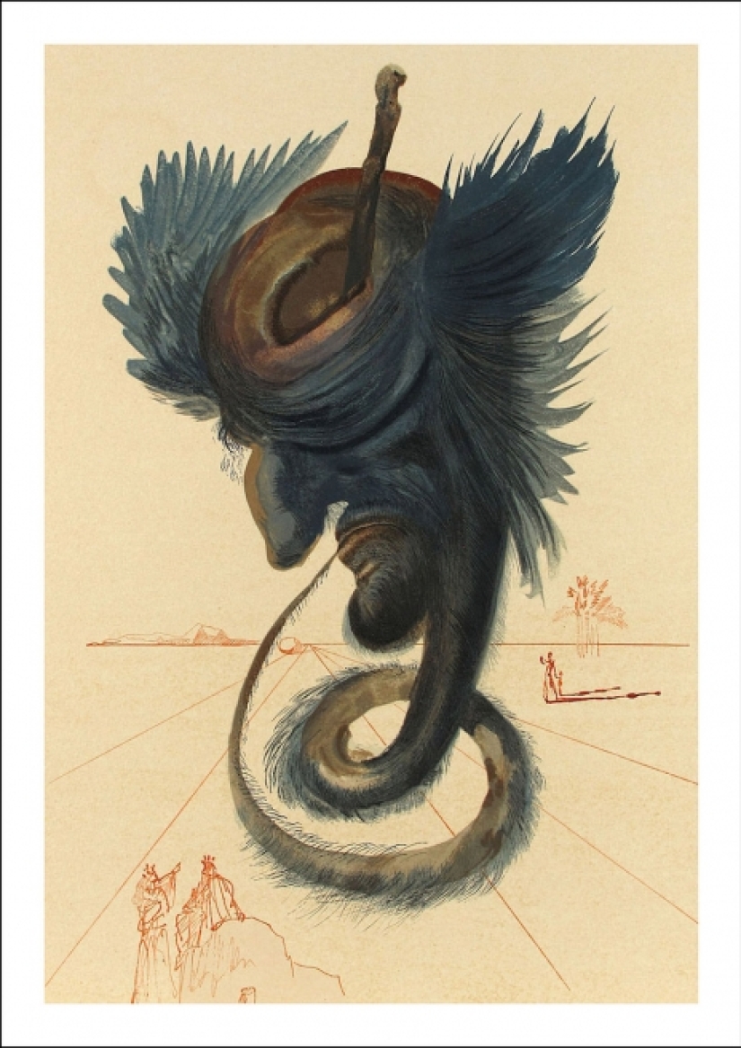 Cómo Salvador Dalí descendió al Infierno de Dante