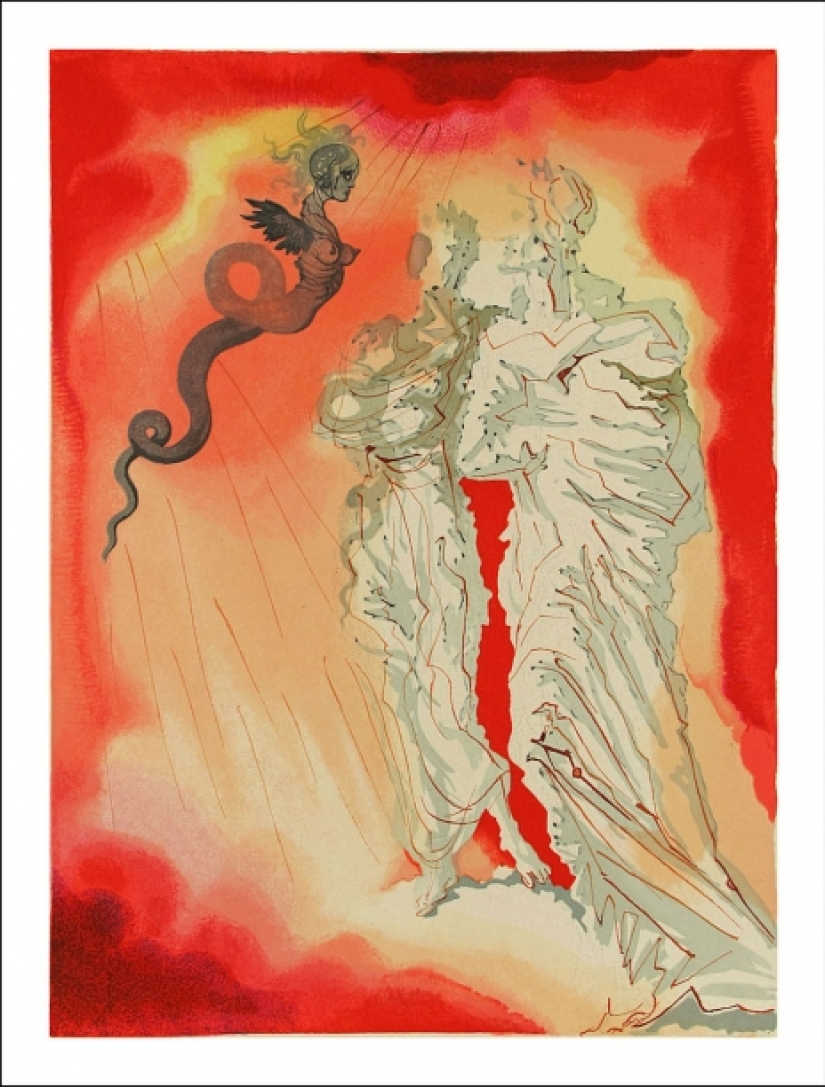 Cómo Salvador Dalí descendió al Infierno de Dante