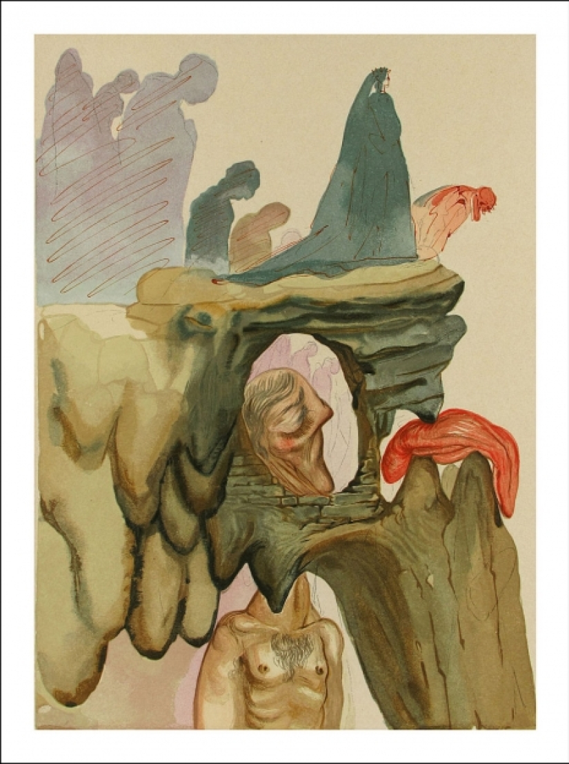 Cómo Salvador Dalí descendió al Infierno de Dante