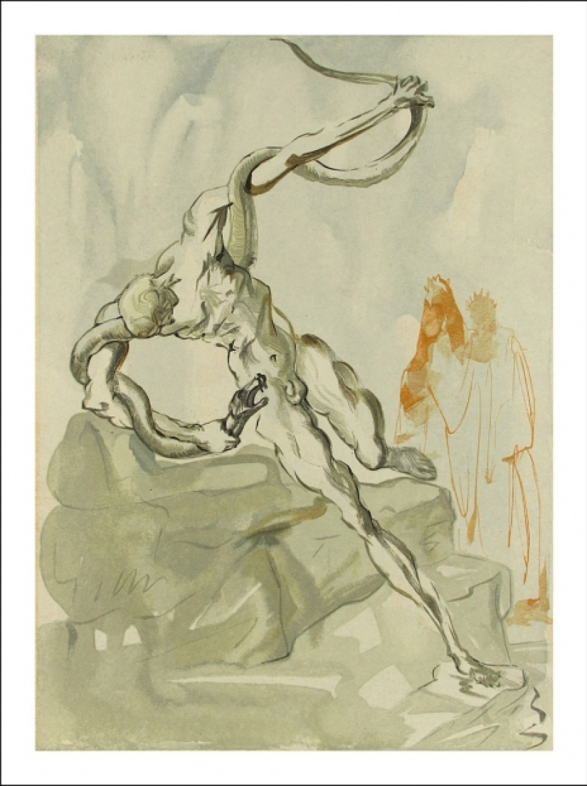 Cómo Salvador Dalí descendió al Infierno de Dante
