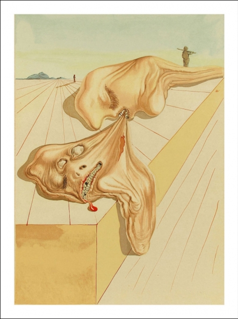 Cómo Salvador Dalí descendió al Infierno de Dante