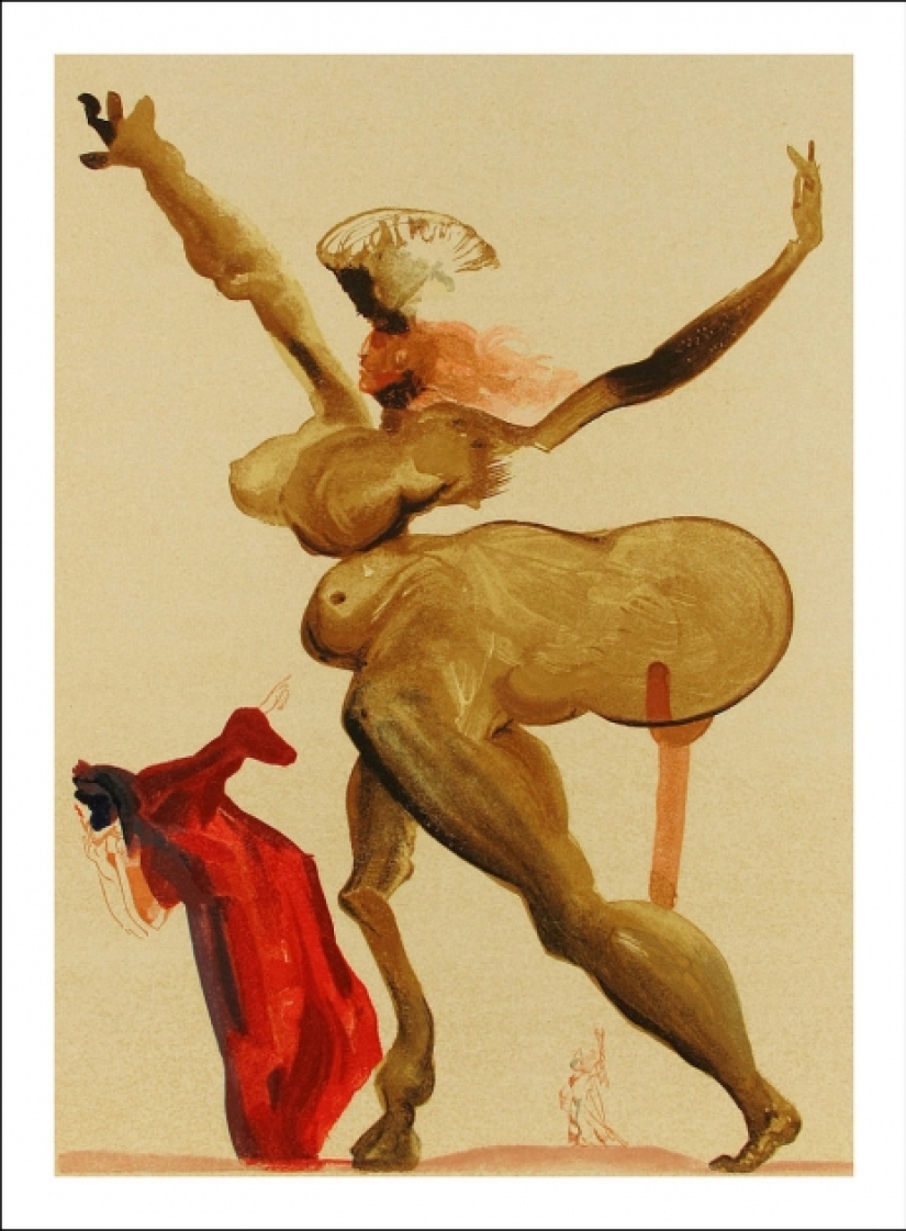 Cómo Salvador Dalí descendió al Infierno de Dante