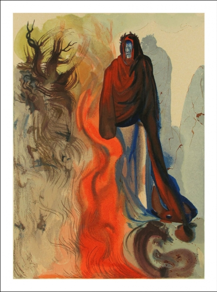 Cómo Salvador Dalí descendió al Infierno de Dante