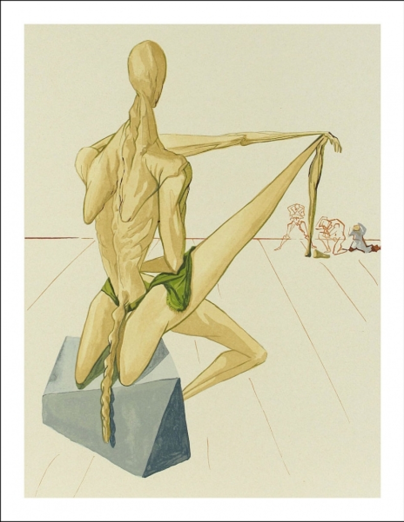Cómo Salvador Dalí descendió al Infierno de Dante