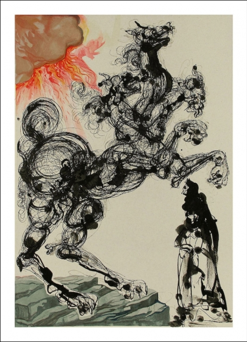 Cómo Salvador Dalí descendió al Infierno de Dante
